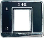 1969 camaro defogger switch bezel