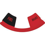 1967 camaro / firebird speedometer fuel / brake warning lens