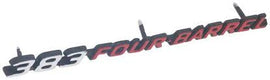 1970-71 Dodge Challenger, 1970-71 Plymouth Barracuda & 'Cuda "383 four barrel hood emblem