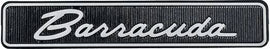 1971-74 Plymouth Barracuda dash emblem insert only