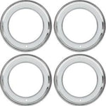 1969-76 Mopar A-B-E Bodies With California Chrome 15 X 7" Or 15 X 8" Trim Wheel Ring Set (3" Deep)
