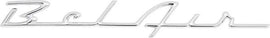 1955-56 Chevrolet "Bel Air" quarter panels emblems chrome