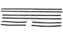 Belt Weatherstrip Kit - Doors & Rear Quarter Windows - 8 Pieces - Convertible