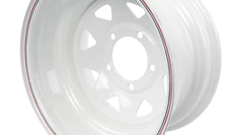 U.S. Wheel 70 Series White 8-Spoke Wheels